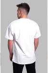 Erkek Oversize T-Shirt Beyaz