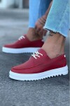 Kırmızı Erkek Saraclı Casual Ayakkabı